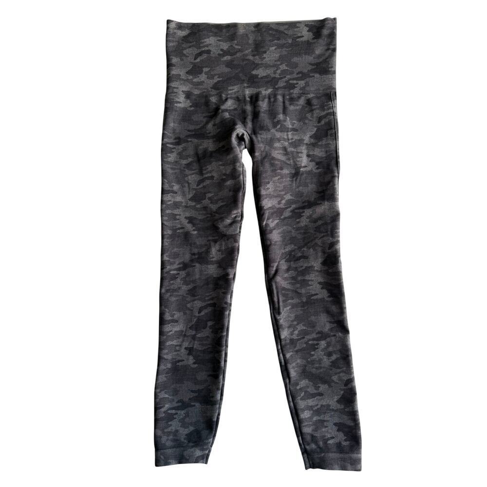 SPANX Womens Look at Me Now Legging Light Heather Camo Size XL - Picture 4 of 6